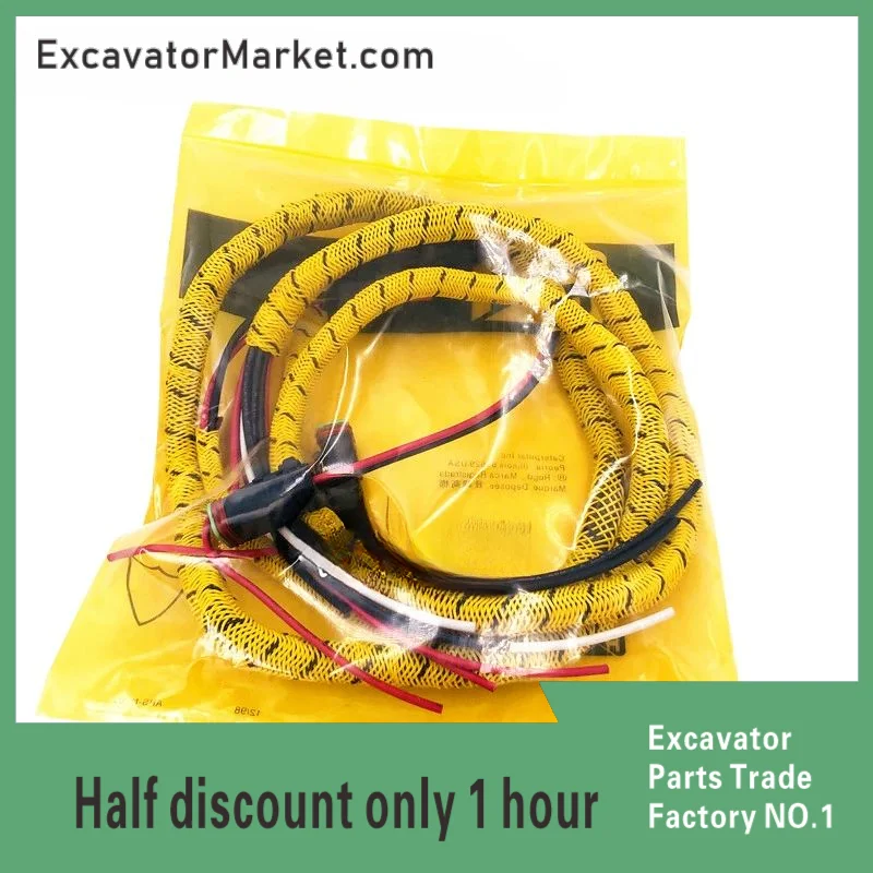 Excavator Accessories For Caterpillar cat336D/330D/340D/349D/345D Hydraulic Pump Wire Harness Plug