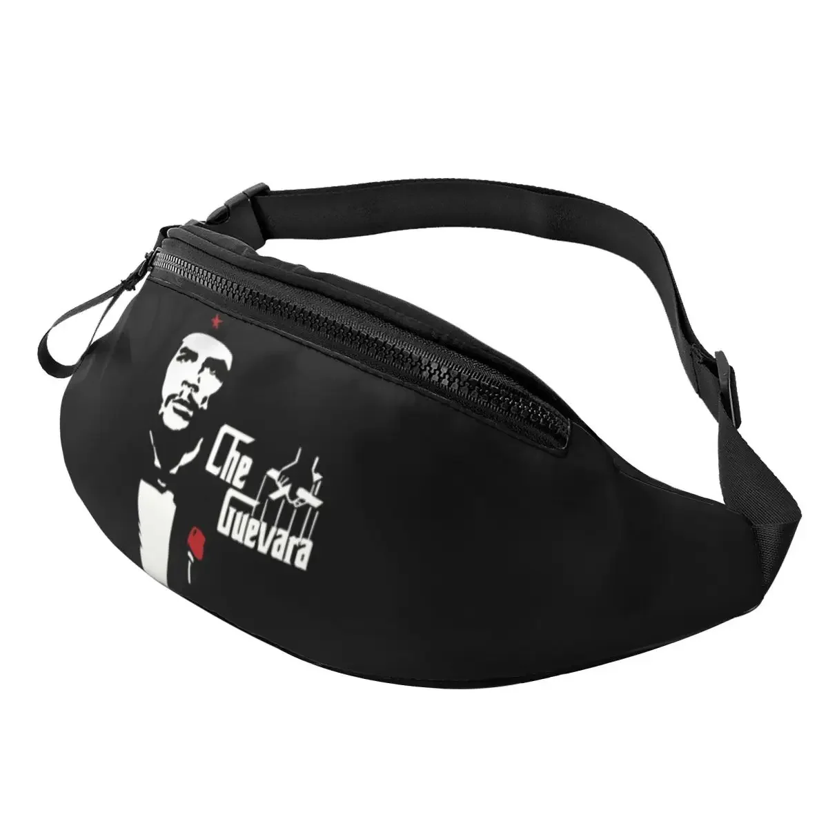 

Custom Che Guevara Hero Fanny Bag Customized Cuba Cuban Socialism Crossbody Waist Pack Men Women Traveling Phone Money Pouch