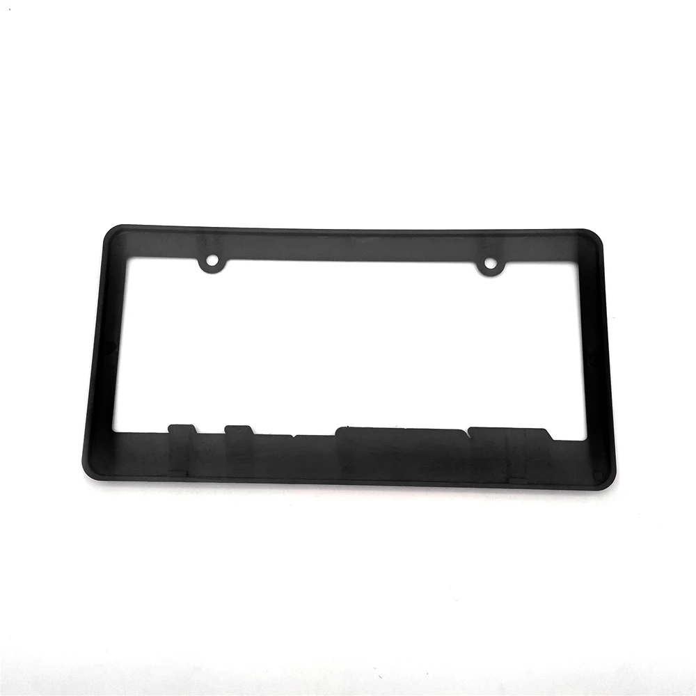 1pcs Car Styling JDM Racing Greddy Badge Car License Plate Frame USA Standard Auto Number Plate Frame Accessories