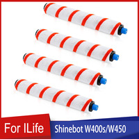 Roller Brush Replacement for ILIFE Shinebot W400s/W450 Floor Washing Robot Brush PW-R020