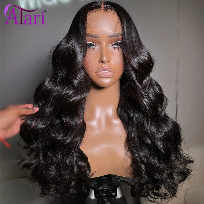 13x4 13x6 Lace Frontal Wig Body Wave Human Hair Wigs Ombre 30 with Black 5x5 Transparent Lace Closure Wig Pre Plucked for Women