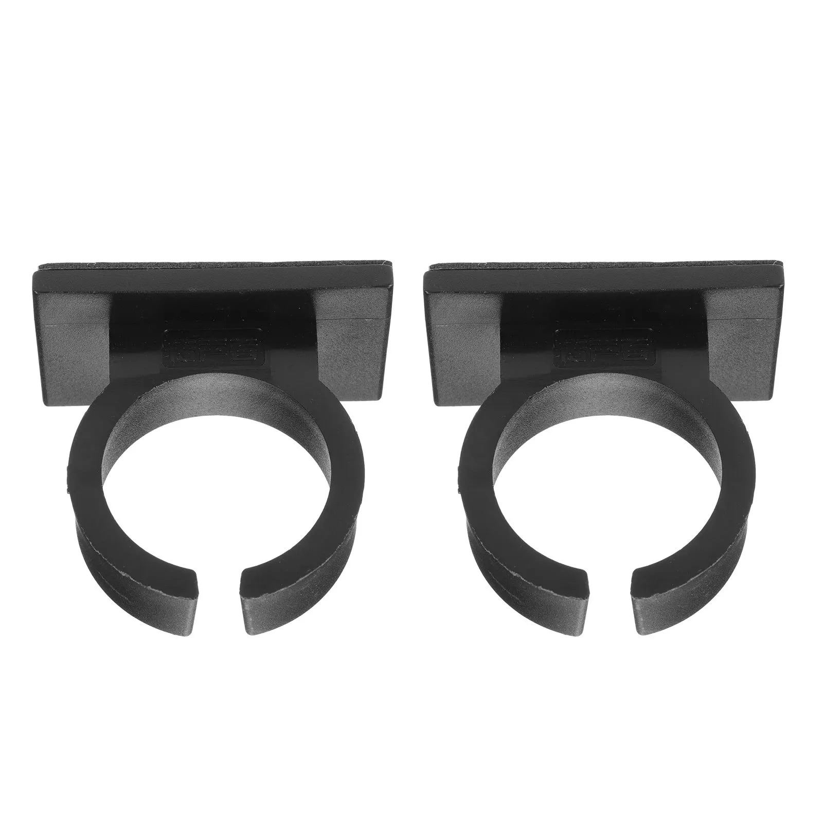 

2Pcs Square Microphone Clips Rugged Plastic Mount for Mic Stand Secure Fit Adhesive Base for Versatile Audio Setups