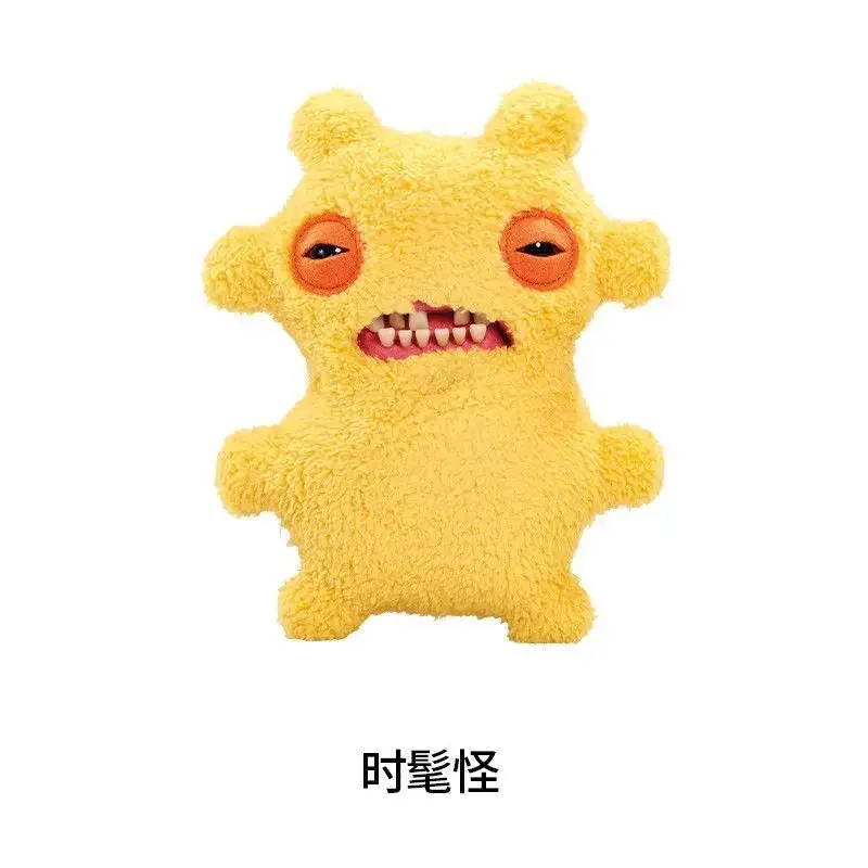 New Fuggler Ugly Monsters Teeth Plush Toys Street Series Cute Tooth Treasure Ugly Kawaii Funny Plush Doll Kid Toy Birthday Gifts