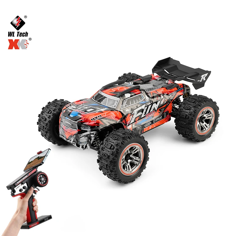 New Wltoys 184008 1/18 2.4g Rc Cars 3 In 1 Brushless Motor And Esc 4wd Off-Road Car 60km/H High Speed Racing Toys For Boys