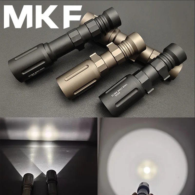 Tactical Flashlight V2 OKW 18650 18350 Spotlight Strong Weapon Light 1000 Lumen LED Illumination Airsoft Gun Scout Light V2