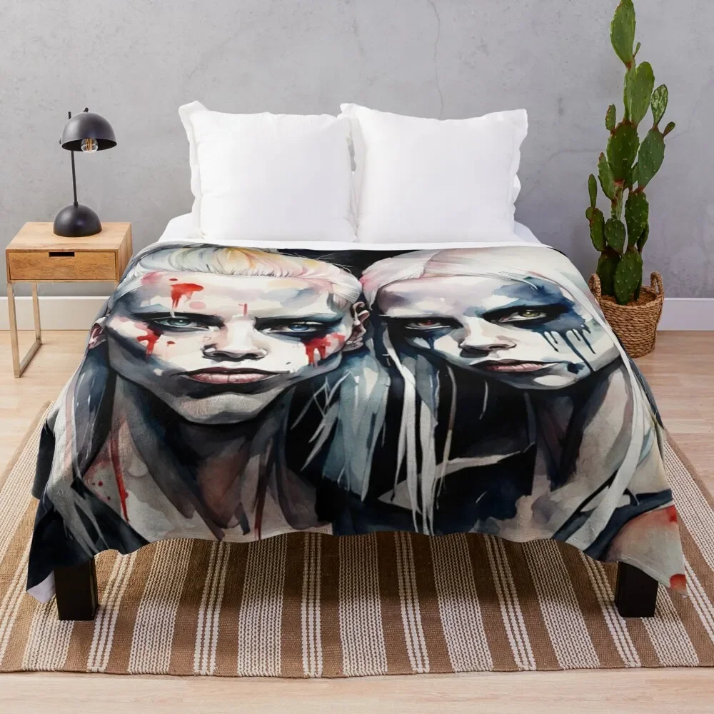 

Yolandi, Sixteen, Die Antwoord, Fan Art Throw Blanket Warm Throw Blanket Gift for Anniversary