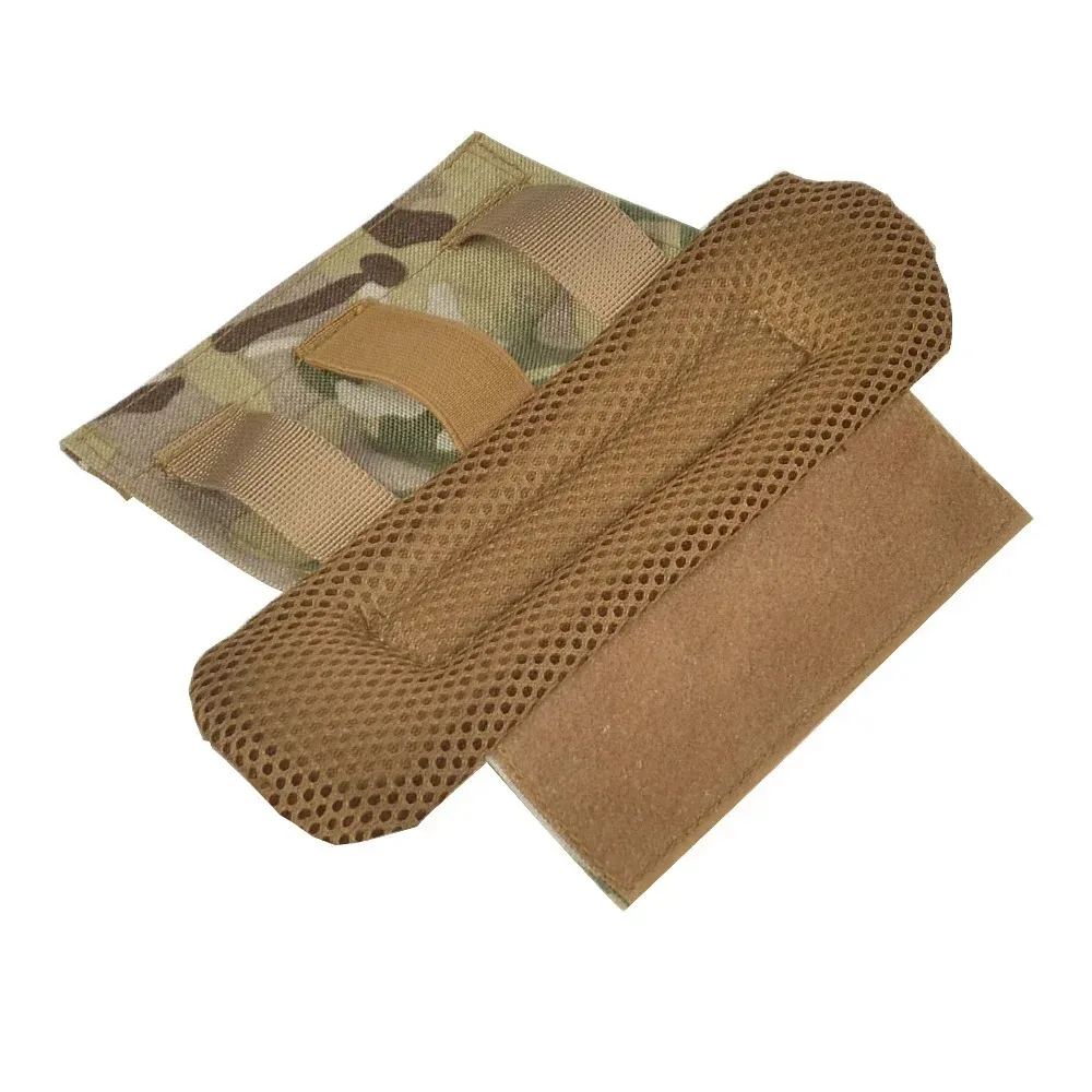 Chaleco táctico con correa para el hombro, cómodo cojín de malla de nailon, almohadillas protectoras Molle para FCPC/JPC, accesorios para mochila de