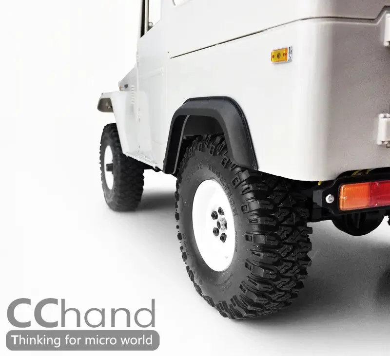 CChand RC Inner Rear Wheels fender Flares for RC4WD 1/10 Scale Gelande II Cruiser/FJ40