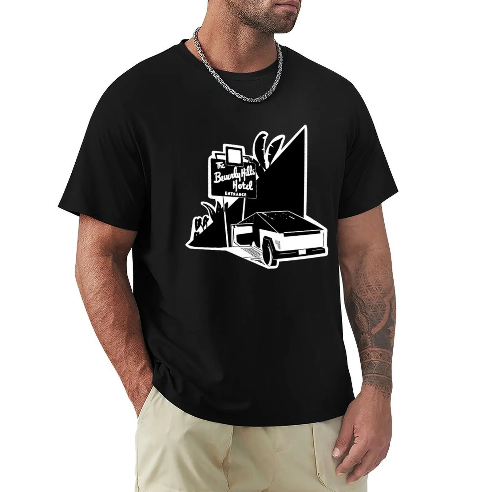 The Beverly Hills Incident T-Shirt Casual Street Style Short Sleeve Tee
