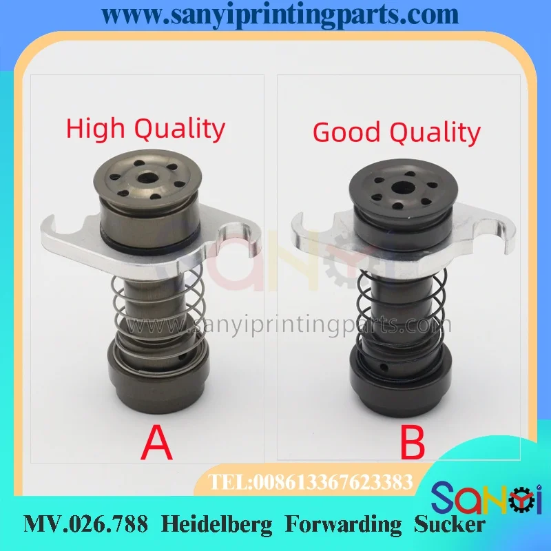2 Piece MV.026.788 Heidelberg Forwarding Sucker 59MM For CD102 Printng Machine Parts
