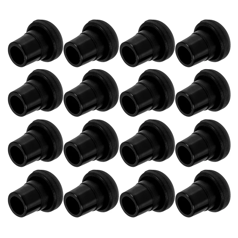 20 قطعة ملحقات آلة كرة القدم للطاولة أغطية قضيب كرة القدم البلاستيكية قطع غيار واقيات طرف النهاية لطاولة كرة القدم