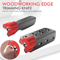 Woodworking Edge Trimming Knife Corner Manual Planer Blade Hand Tools Wood Deburring Chamfering Fillet Scraper