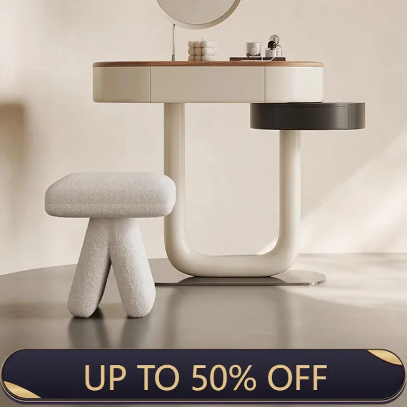 Luxury Modern Vanity Table Chair Organizer Makeup Bedroom Vanity Table Living Room Bedside Penteadeira Lounge Suite Furniture