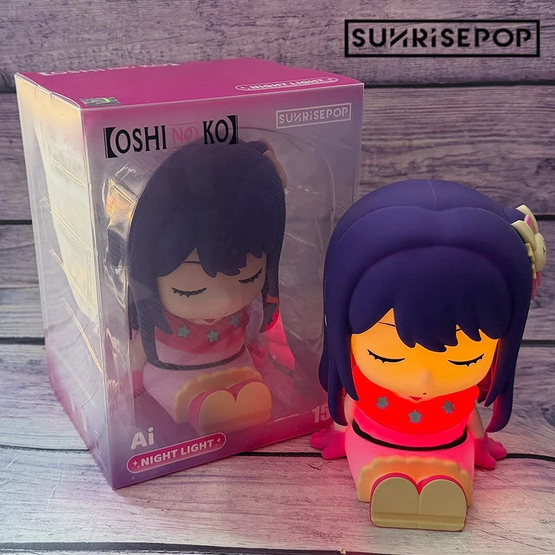 

Оригинальная сенсорная лампа-ночник Hoshino Ai Oshi No Ko 16 см, 3 цвета – коллекционная аниме-фигурка, сувенир, подарок, игрушка