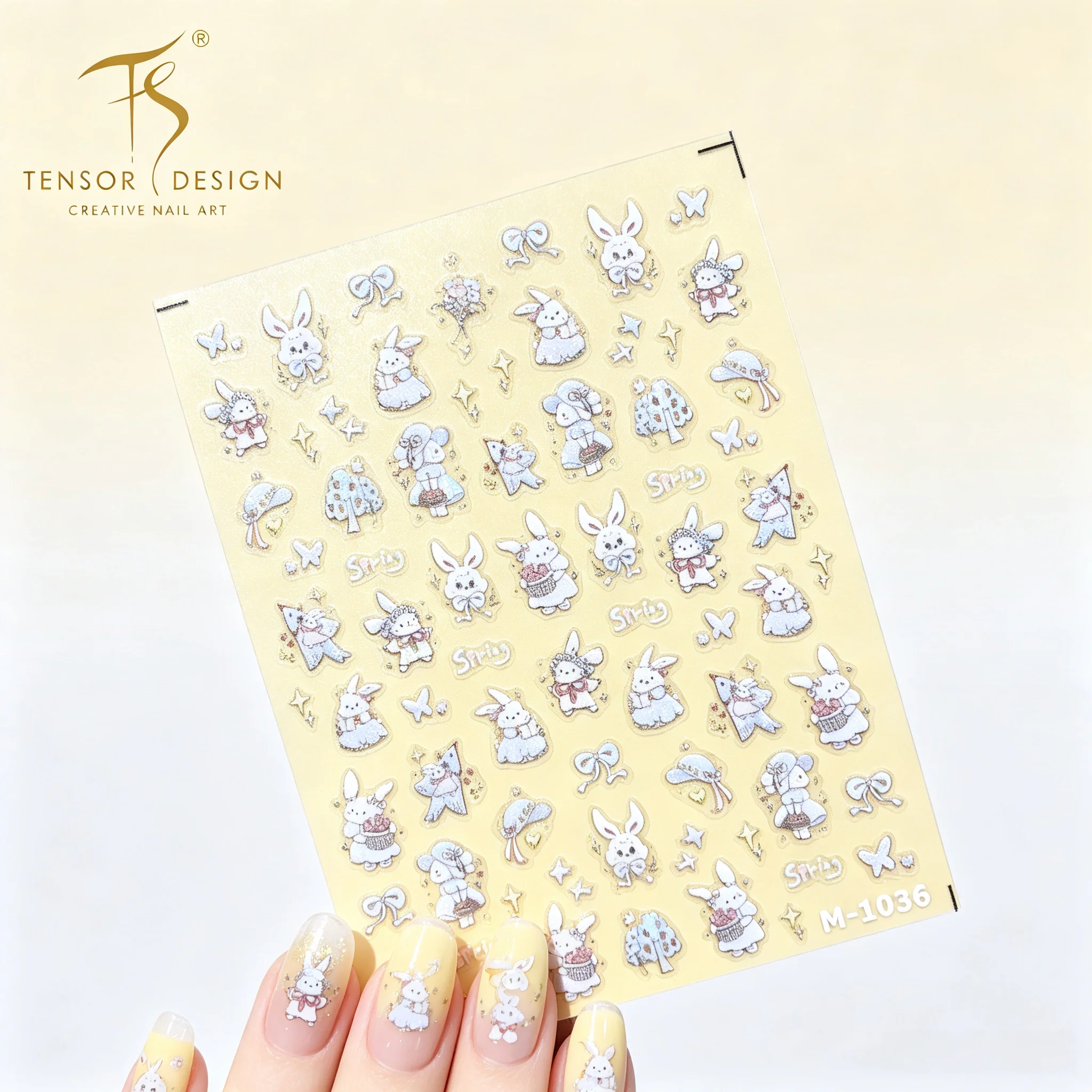 Наклейки для ногтей TENSOR NAI – обзор и цена Nail Art Elegan