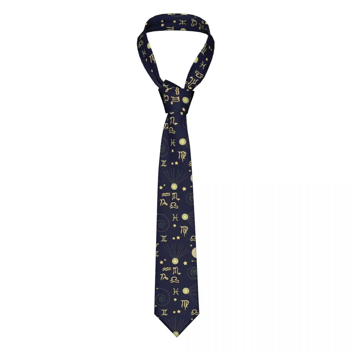 

Casual Arrowhead Skinny Abstract Constellations Astrological Necktie Slim Tie For Men Simplicity Party mal