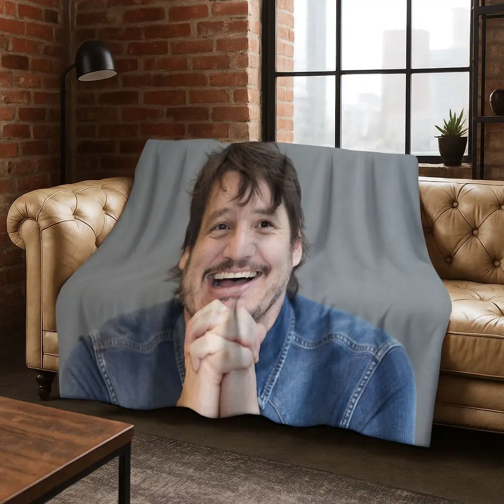 ثلاثية الأبعاد خوسيه بيدرو بالمسيدا باسكال ستار الفانيلا بطانية لينة بطانية دافئة لغرفة النوم غرفة المعيشة السرير السفر التخييم نزهة هدية