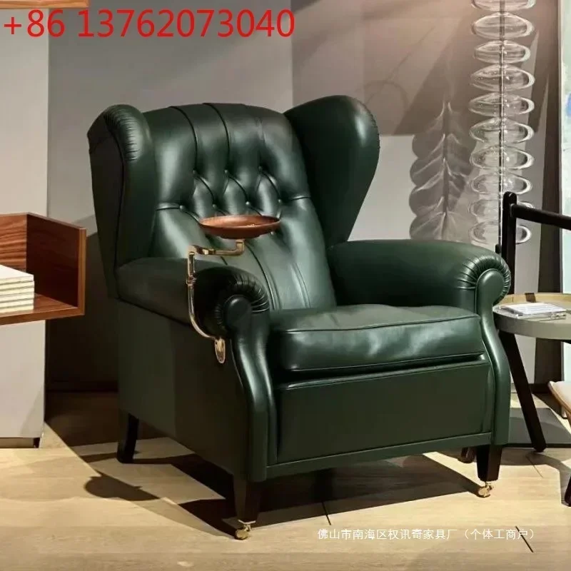 1919 Godfather Cigar Chair Italian Single Sofa American Classic Living Room Tiger Chair