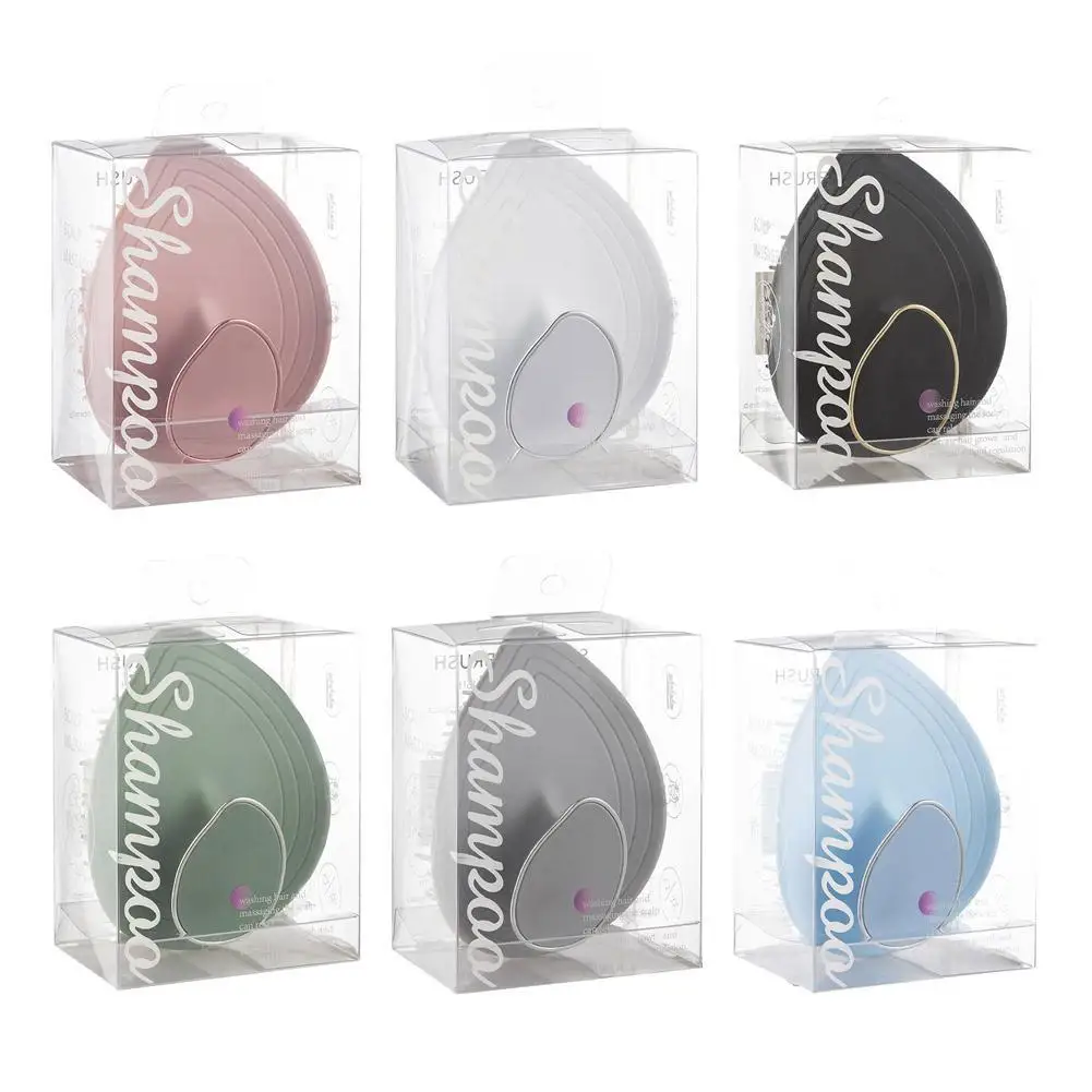 

Silicone Massage Shampoo Brush Scalp Massage Brushes Shampoo Brush & Exfoliator For All Hair Types - Relaxing & Exfoliating