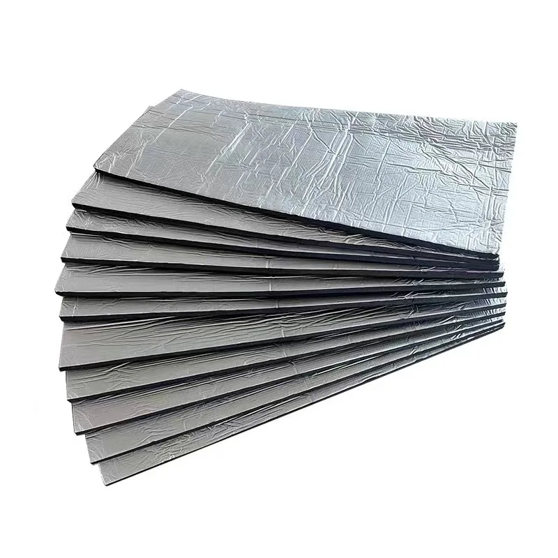 1/5/10pcs 5mm Car Insulation And Soundproofing Pads Enhance The Heat Insulation And Noise Reduction Effect Of Car Box Trucks