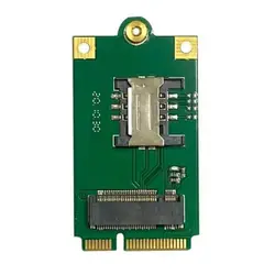 4G 5G M.2 to Pcie Adapter NGFF to Mini Pci-E Adapter Board with SIM Card Slot for L860-GL DW5820E DW5816E EM7455 EM160R-GL EM120