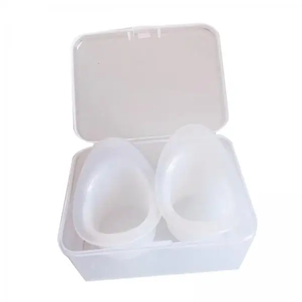 Reusable Eye Wash Cups Soft Silicone Eye Flush Cup with Case for Soothing Tired Eyes Removing Dust and Makeup for Adults Kids