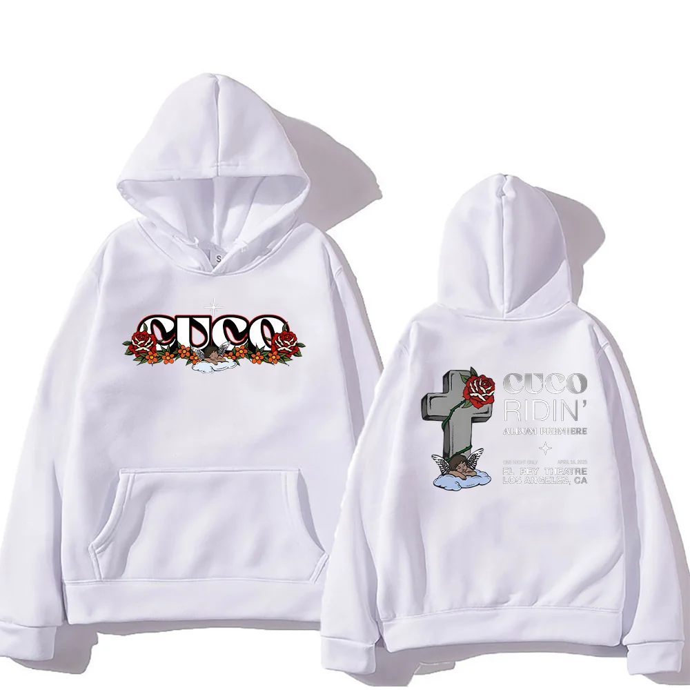 

Толстовки Cuco Ridin' Cuco Valentines Cupid Merch Толстовка унисекс Модная повседневная толстовка с длинными рукавами Harajuku Эстетические пуловеры