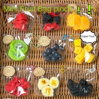 Simulation Fruit Bag Squeeze Toys Mini Blueberry Strawberry Kiwi Super Soft Pinch Decompression Toy Silicone Cartoon Fidget Toy