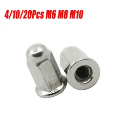 M6 M8 M10 Acorn Cap Nut Screw Bolt Hex Head Dome Metric 6mm x Thread Pitch 1.0 for Yamaha AS2 G5S G7S GT1 HS1 HT1 HT1MX AT1