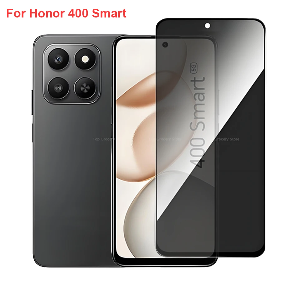 

For Honor 400 Smart Anti Spy Privacy Tempered Glass Screen Protector Compatible For Honor 400Smart Full Cover Screen Phone Film