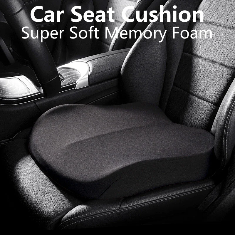 Vier Jahreszeiten Memory Foam Auto Gesäß Pad Booster Sitz Atmungsaktive Bequeme Kissen Home Office Auto Sitzkissen Zubehör