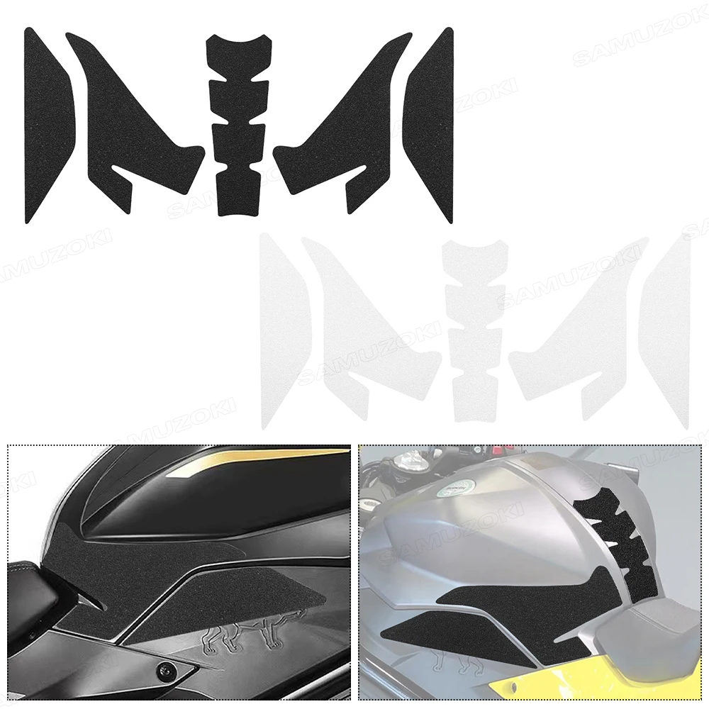 Protector Lateral Antideslizante para Motocicleta, Adhesivos para Tanque, Compatible con Benelli Tornado 302r 252r 2021-