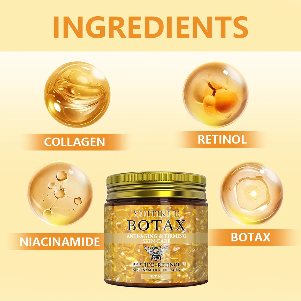 كريم الوجه BOTAX Effect - الرفع الفوري والعلاج المضاد للتجاعيد مع تركيبة الببتيد والريتينول والنياسيناميد غير الدهنية
