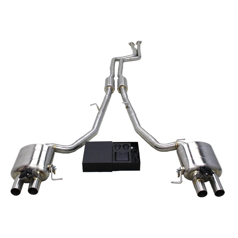

Custom Catback Exhaust For BMW 730/740 F02 3.0T 2009-2015 SUS304 Resonator Midpipe Muffler Valvetronic Exhaust System