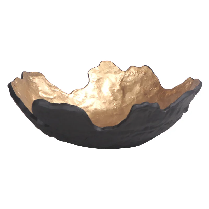 CX modern wabi sabi art irregular fruit tray ornament hotel homestay, decoration