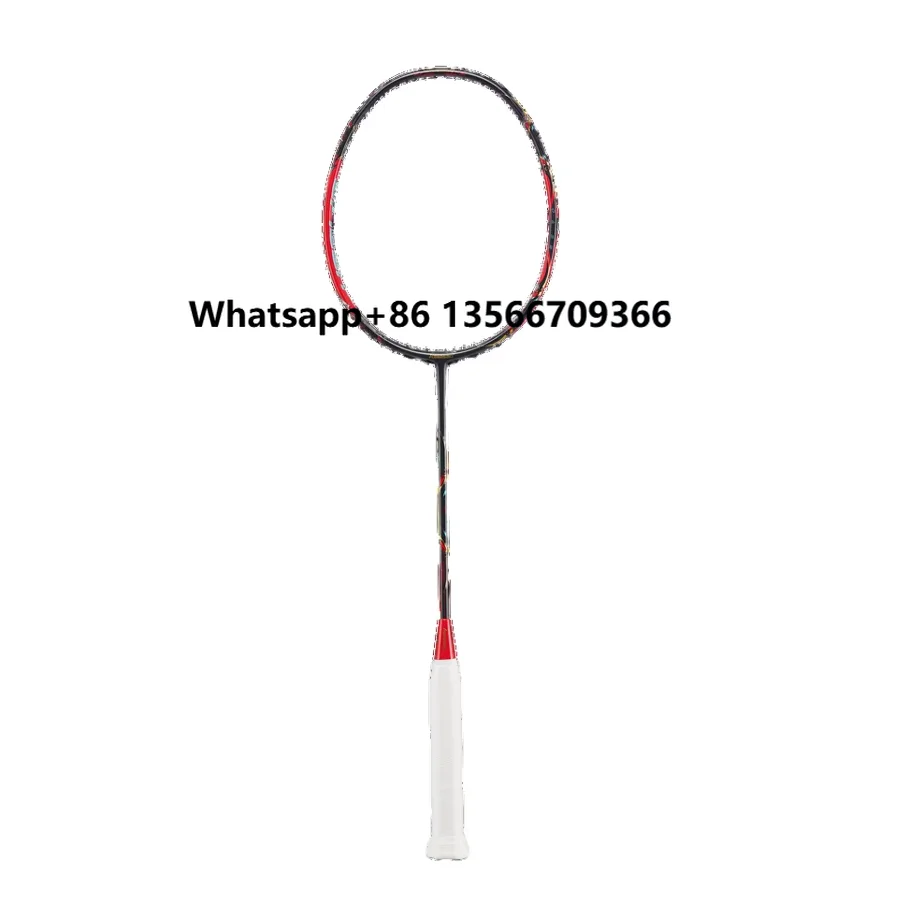 

Kawasaki Spider King High Strength Professional Badminton Racket for Match Quality 82 g Full Carbon Badminton Shuttle Cork