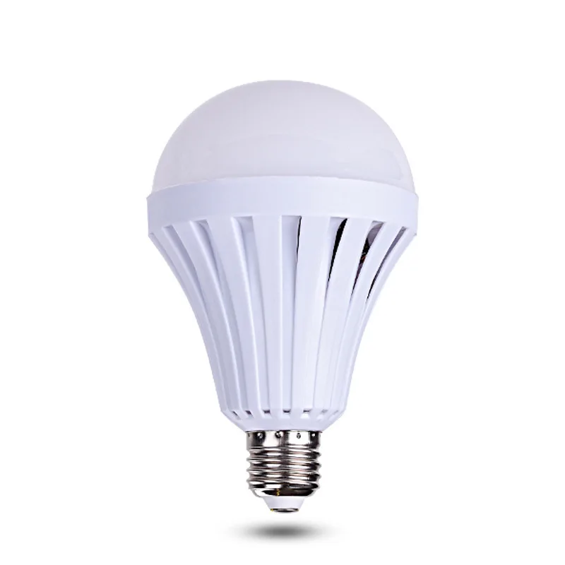 Smart Bulb E27 5W 7W 9W 12W LED  Emergency Light Rechargeable Battery Lighting Lamp for hotel market home decoration