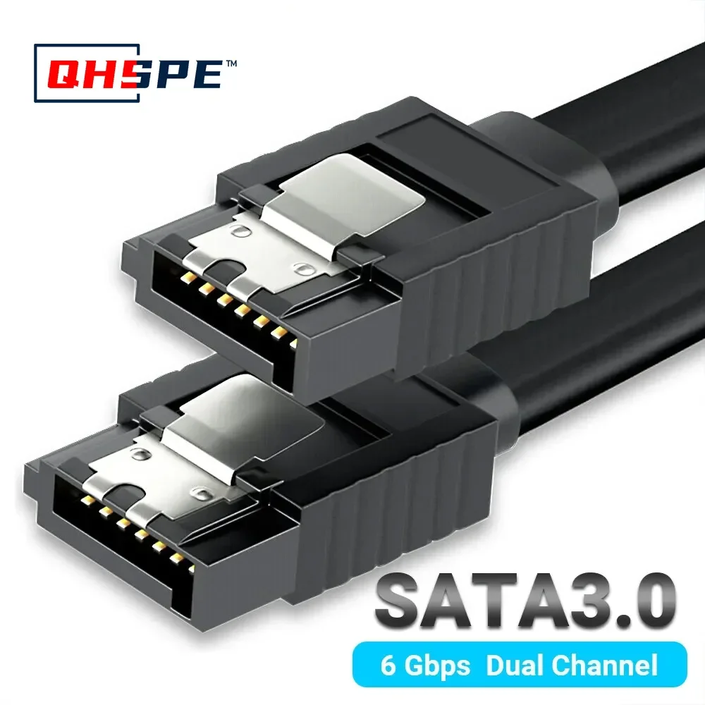 

Гибкий HDD SDD кабель для передачи данных с защелкой для SATA HDD SSD CD Drive Writer Desktop PC JEYI SATA III кабель 6 Гбит/с 39 см прямой