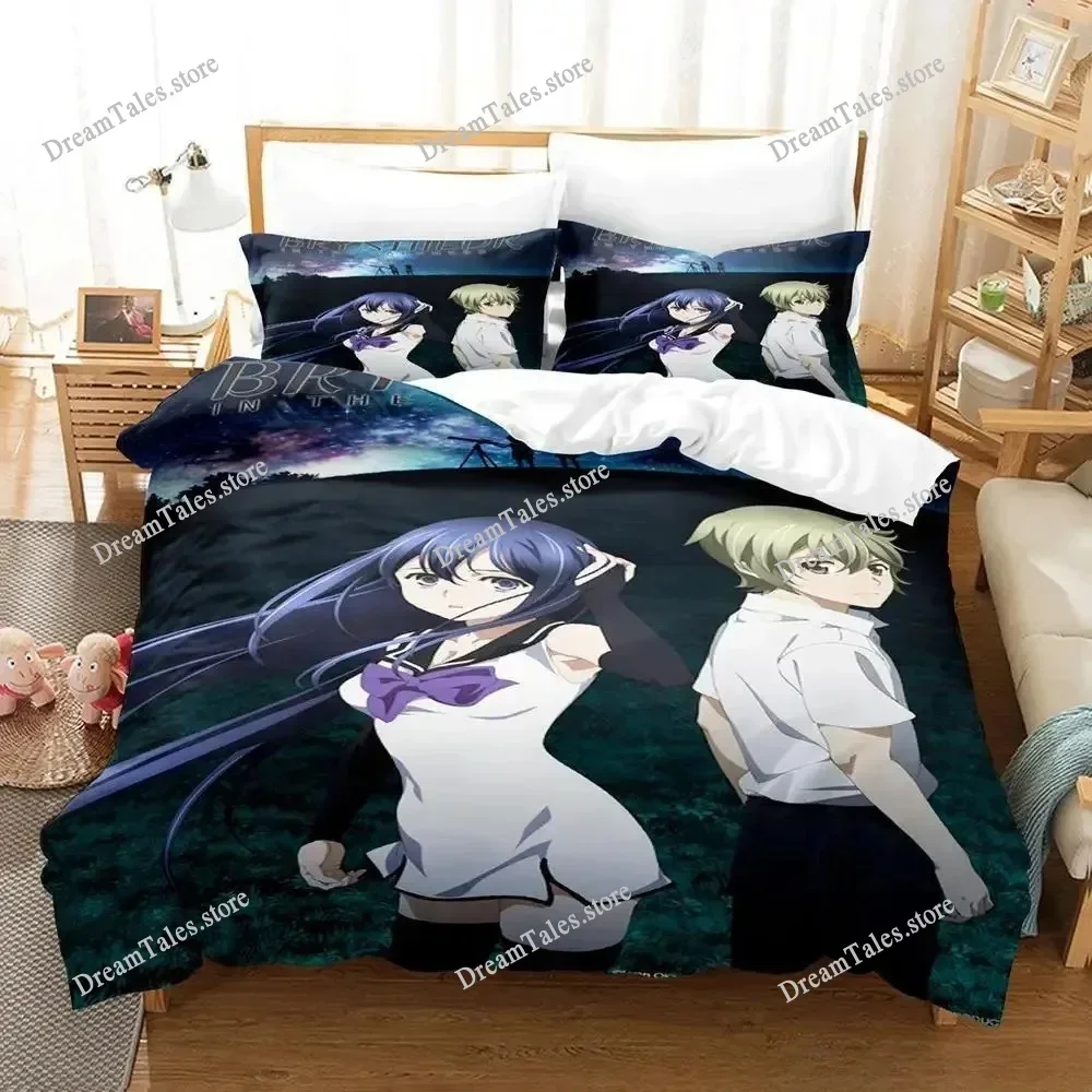

Brynhildr in The Darkness Cartoon Poster Sheets Quilt Covers Bedding Dormitory Sheets Bedding Set Soft Warm Bedding Set741