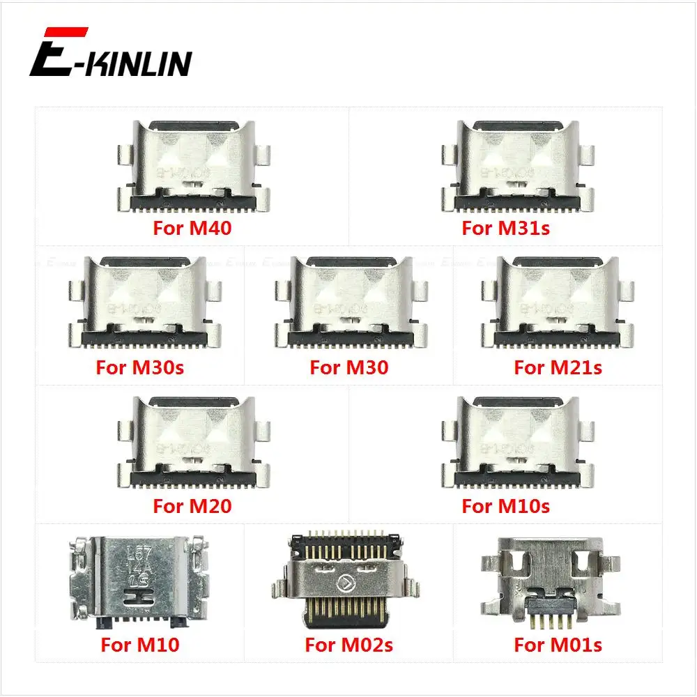 USB Jack Type-C Charging Connector Plug Port Charger Socket For Samsung Galaxy M10 M20 M30 M40 M01s M02s M10s M21s M30s M31s