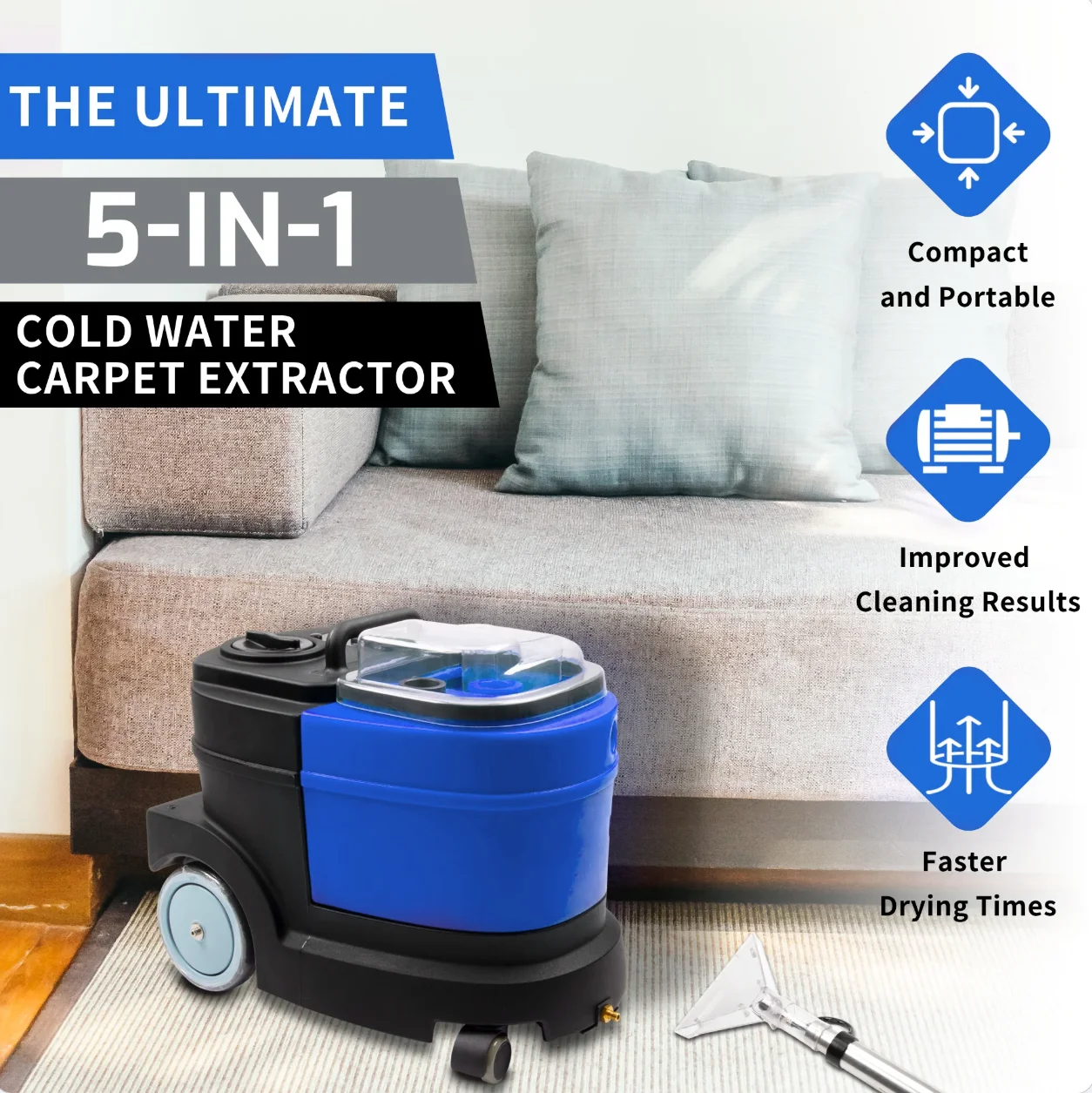 CP-3S High Pressure China Carpet Steam Cleaning Machine Carpet Steam Cleaner