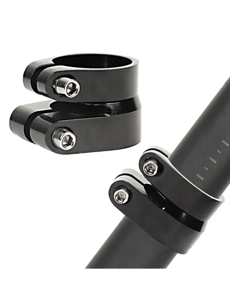 AliExpress Secure Double Fixation Clamp 31.8mm/34.9mm Efficient Bike Post Clamp