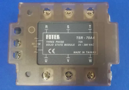 Original And Genuine Taiwan Yangming FOTEK Three-phase Solid State Relay TSR-75AA Fake One Penalty Ten