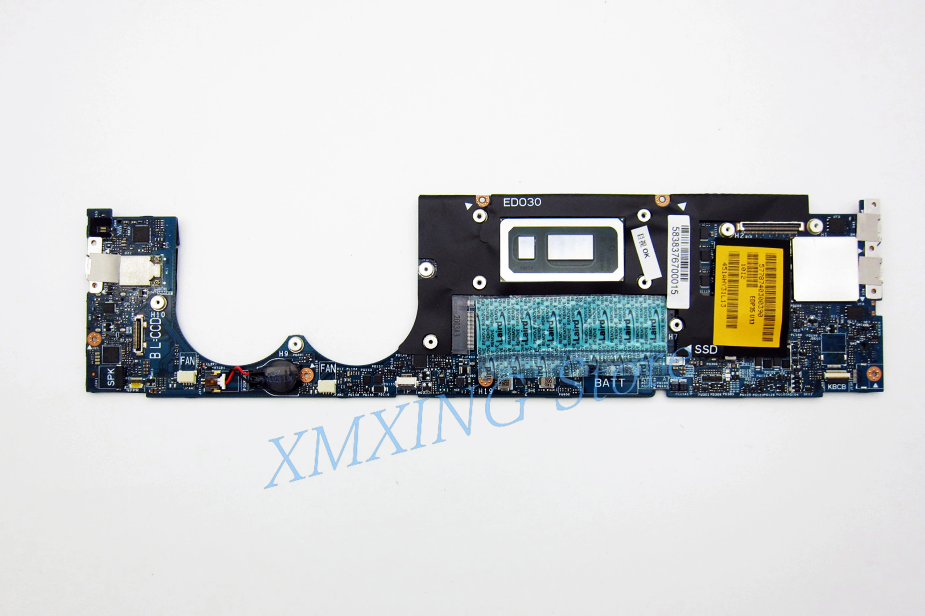 

FULCOL For DELL XPS 7390 Laptop Motherboard i7-10710U CPU LA-H931P CN-07G1Y1 07G1Y1 7G1Y1 Tested 100% work