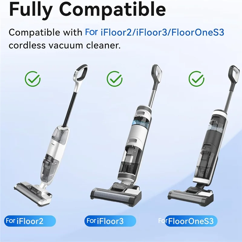 

UNCL Main Roller Brush For Tineco Ifloor 3,Floor One S3, Ifloor 2 Cordless Cordless Vacuum Cleaner Parts