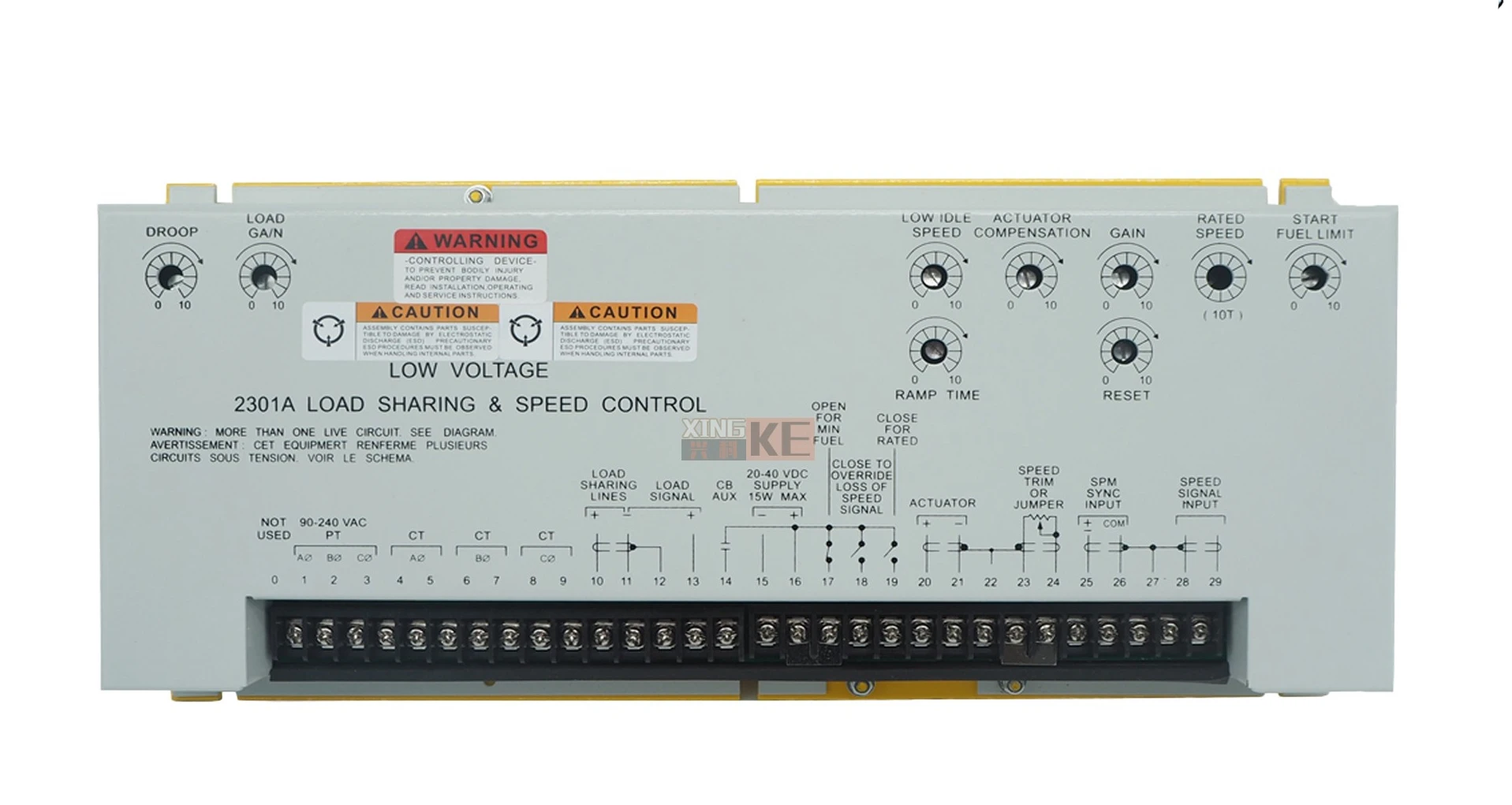 WOODWARD Woodward 2301A speed control board 9907-018 speed controller digital speed control board