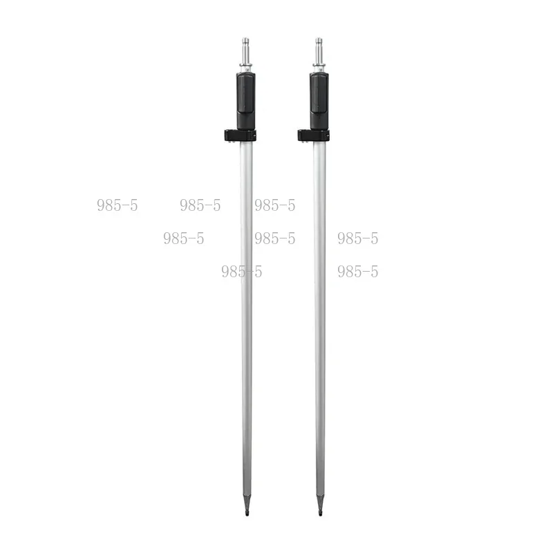 2 Pcs 2.15m Telescopic Extension Rod Precise Stretch Measuring Tool with Pointed Tip