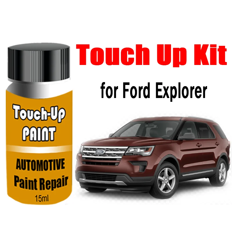 

Автомобильный набор для ретушировки краски (с кистью) для Ford Explorer, средство для удаления царапин, аксессуары для ухода за краской автомобиля