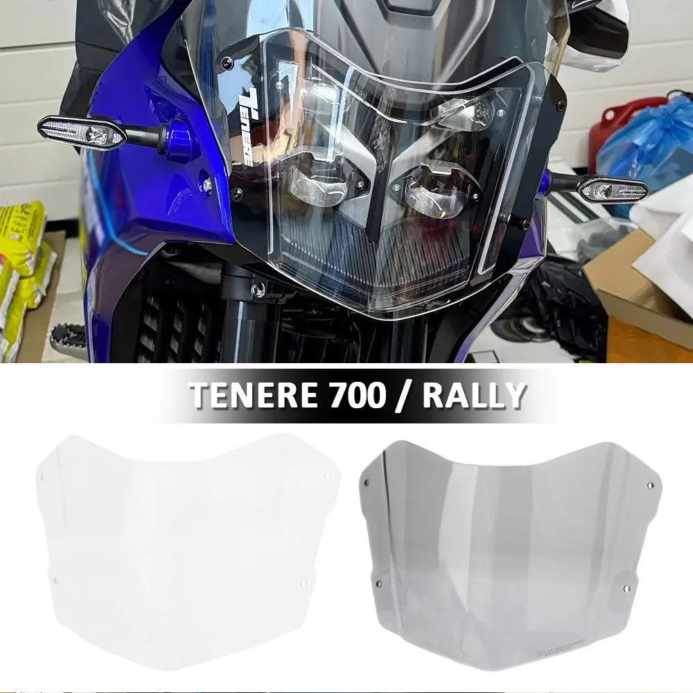

New TENERE 700 Front Headlight Protector Guard Lense Cover For YAMAHA Tenere 700 Tenere700 Rally T7 2025 Motorcycle