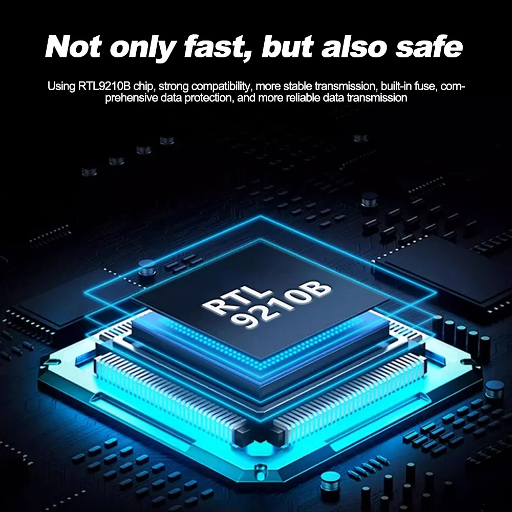 USB 3.1 To M.2 NVMe NGFF SSD Hard Drive Adapter Converter 10Gbps Type C Storage Box External Enclosure Support SD TF Card Reader